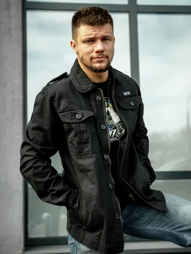 Куртка Heritage Vintage Jacket Black | Surplus