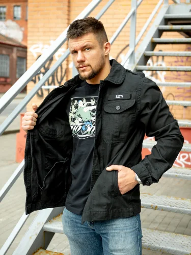 Куртка Heritage Vintage Jacket Black | Surplus