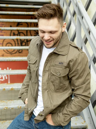 Куртка Heritage Vintage Jacket Olive | Surplus