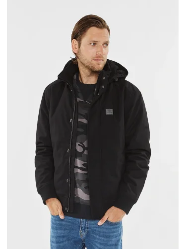 Куртка Hudson 2025 black | Vintage Industries