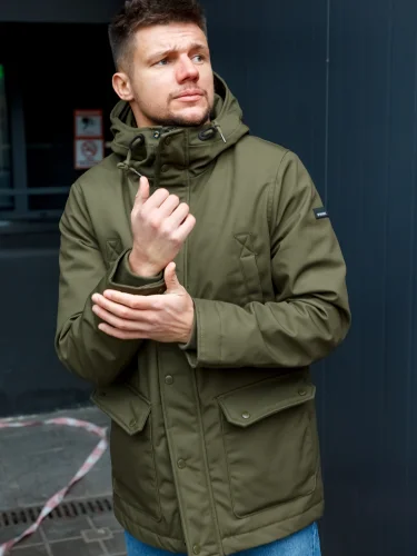 Куртка Ledger 25124 Olive | Vintage Industries