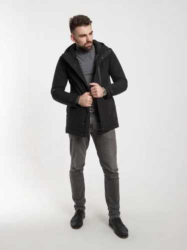 Куртка M-1039 Весна/Осень Black | NIKOLOM