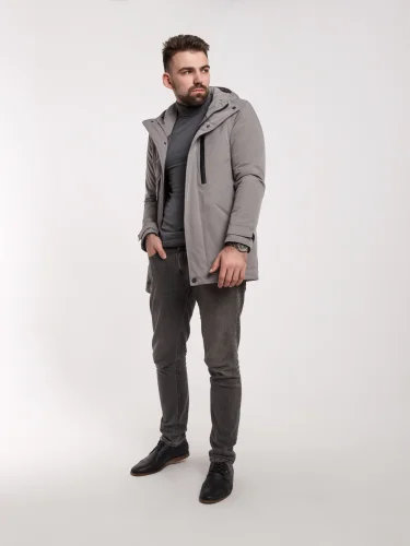 Куртка M-1039 Весна/Осень Grey | NIKOLOM