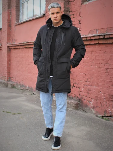 Куртка M-1041 Весна/Осень Black | NIKOLOM