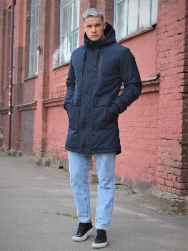 Куртка M-1041 Весна/Осень Blue | NIKOLOM