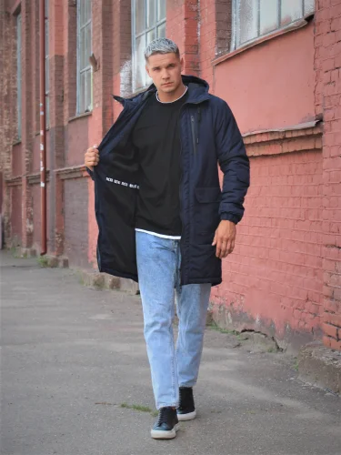 Куртка M-1041 Весна/Осень Blue | NIKOLOM