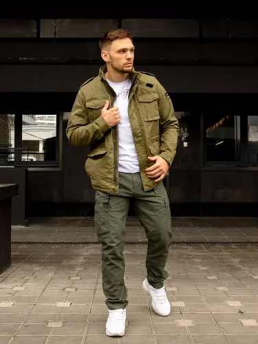 Куртка Madison jacket 25117 Olive Sage | Vintage Industries