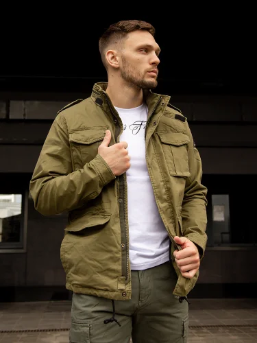 Куртка Madison jacket 25117 Olive Sage | Vintage Industries