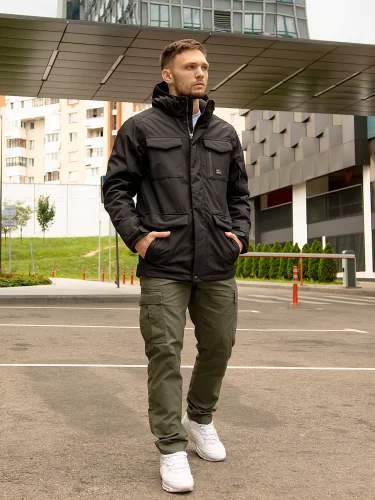 Куртка Marc parka 30106 Black | Vintage Industries