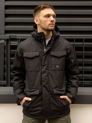Куртка Marc parka 30106 Black | Vintage Industries