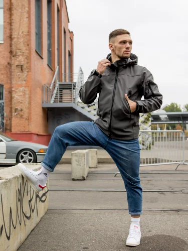 Куртка Оперативник GT GEN-II SoftShell Grey | Grizzly