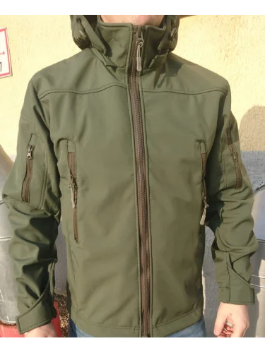 Куртка Оперативник SOFTSHELL Олива | Grizzly