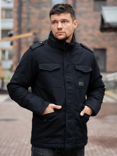 Куртка Orton M65 padded 2221 black | Vintage Industries