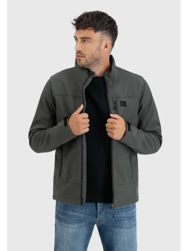 Куртка Renzo softshell 30116 dark olive | Vintage Industries