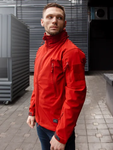 Куртка Softshell Gunfighter Crimson Sky | Helikon-Tex