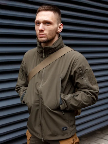 Куртка Softshell Gunfighter Taiga Green | Helikon-Tex