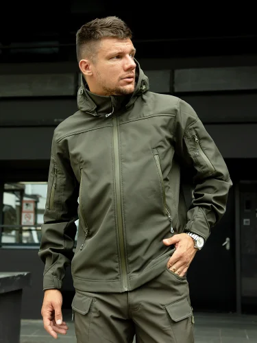 Куртка Urban Softshell Taiga Green | TACTICAL STROLL