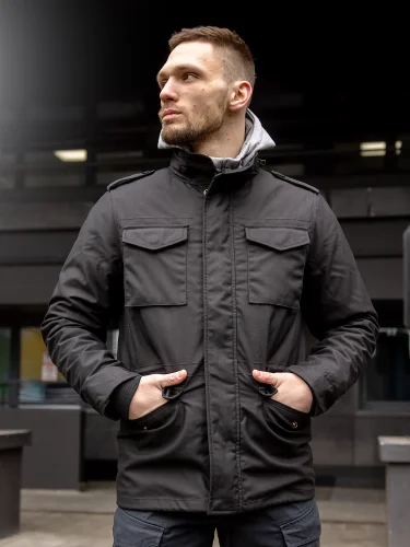 Куртка US Fieldjacket m65 Black | Surplus