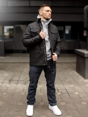 Куртка US Fieldjacket m65 Black | Surplus