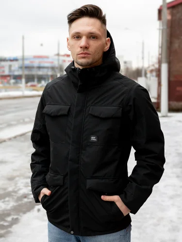Куртка весна/осень Army Stroll Black | ARMY STROLL