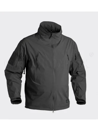 Куртка ветровка Trooper Soft Shell Black | Helikon-Tex