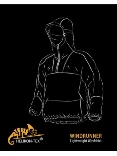 Куртка-ветровка Windrunner Camogrom | Helikon-Tex