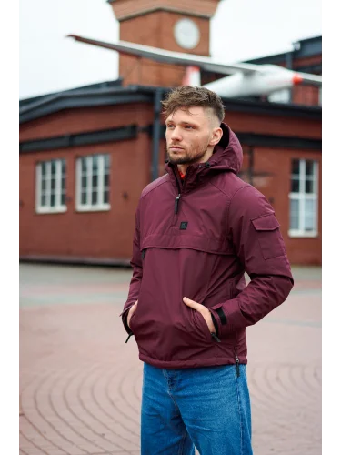 Куртка Wallace 30112 Burgundy | Vintage Industries