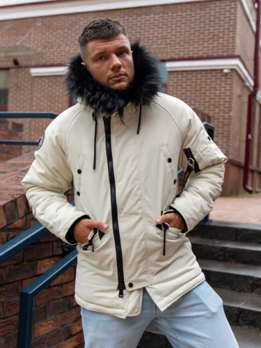 Куртка Аляска Oxford ZIP WP-114 White | Army Stroll