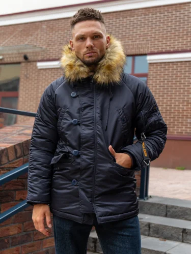 Куртка Аляска Husky Classic WP-111 Blue | Army Stroll