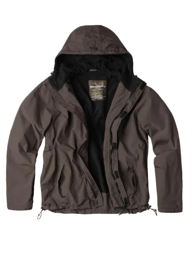 Куртка Zipper Windbreaker Braun | Surplus