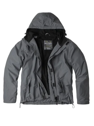 Куртка Zipper Windbreaker Grau | Surplus