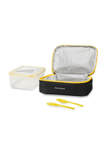 Ланч-сумка 020-2000 с контейнером Черный | Арктика