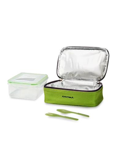 Ланч-сумка 020-2000 с контейнером Зеленый | Арктика