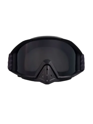 Маска мотоциклетная/снегоходная M10 PF-SMG-12 линза grey | Следопыт