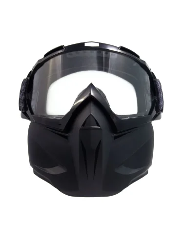 Маска мотоциклетная/снегоходная M6 PF-SMG-03 линза transparent | Следопыт