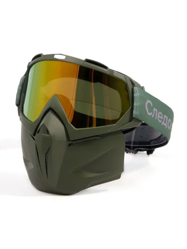 Маска мотоциклетная/снегоходная M6 PF-SMG-05 линза chrome chameleon | Следопыт