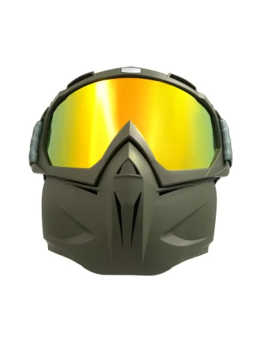 Маска мотоциклетная/снегоходная M6 PF-SMG-05 линза chrome chameleon | Следопыт