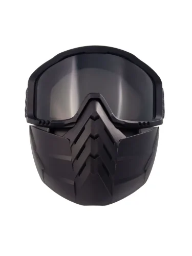 Маска мотоциклетная/снегоходная M8 PF-SMG-09 линза grey | Следопыт