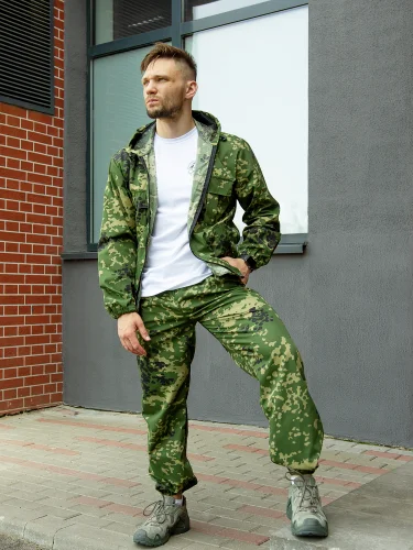 Маскхалат Вискоза Березка | Grizzly