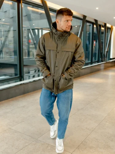 Куртка мембранная Hi-Tech Olive | ARMY STROLL