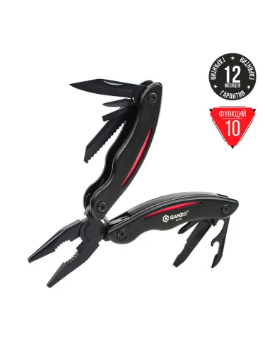 Мультитул G109 Black | Ganzo