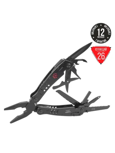Мультитул G301-B Black | Ganzo