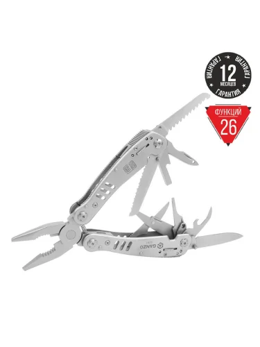 Мультитул G301 Steel | Ganzo