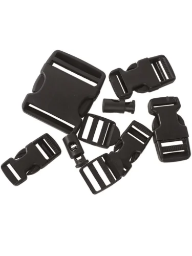 Набор пряжек Fastex BUCKLE SET Black | Mil-Tec
