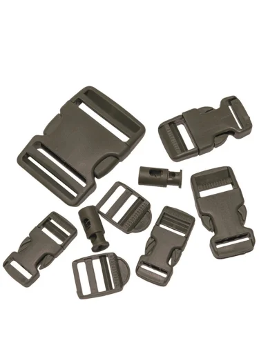 Набор пряжек Fastex BUCKLE SET Olive | Mil-Tec