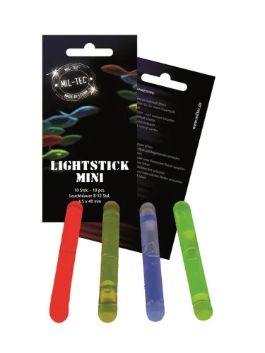 Неоновые палочки 4 см Желтый | Mil-tec