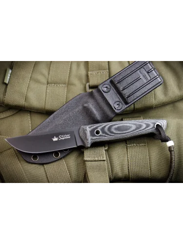 Нож Nikki AUS-8 Black Titanium | Kizlyar Supreme