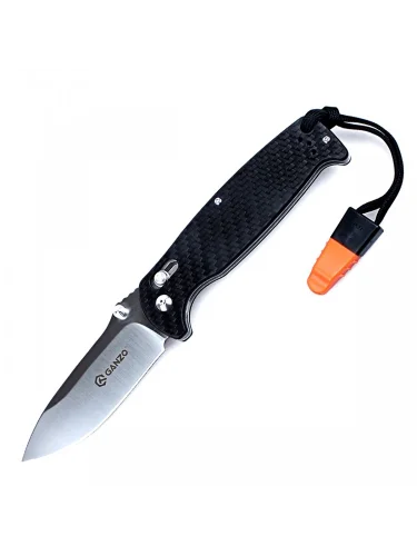 Нож складной G7411-CF-WS Black | Ganzo