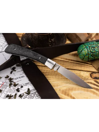 Нож складной Gent D2 SW Carbone | Kizlyar Supreme