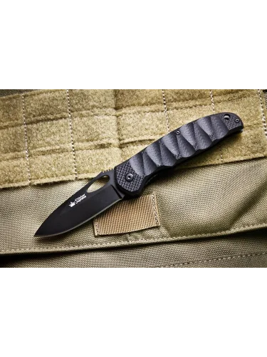 Нож складной Hero 440C Black | Kizlyar Supreme